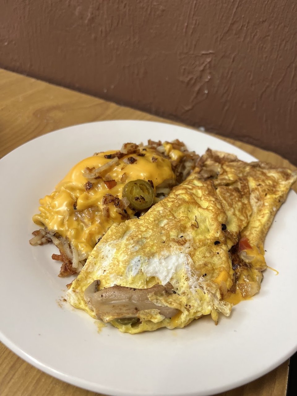 Philly Cheese Steak Omelet